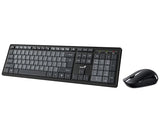 Smart KM-8200 Wireless USB US crna tastatura + miš