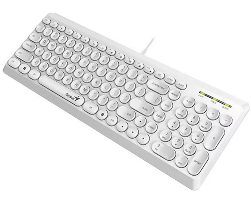 Slimstar Q200 USB YU bela tastatura