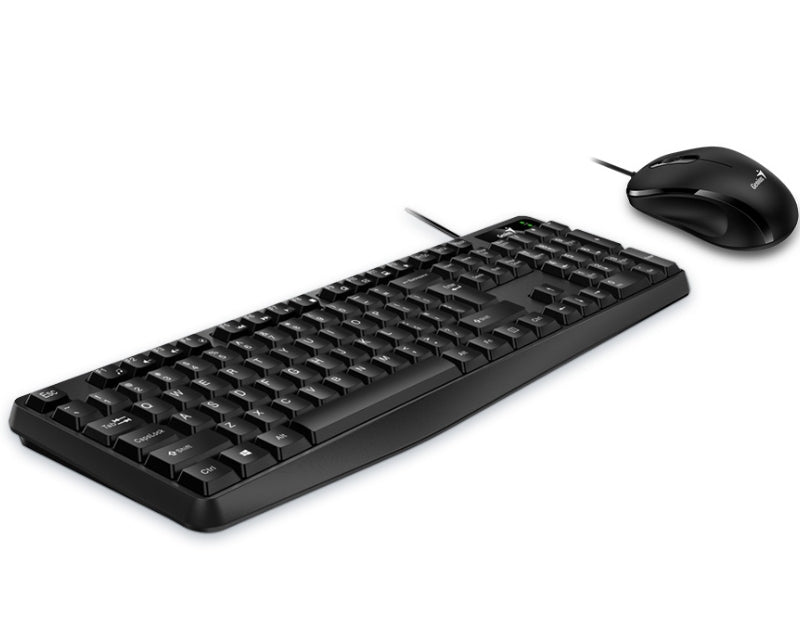 KM-170 USB US crna tastatura+ USB crni miš