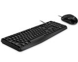 KM-170 USB US crna tastatura+ USB crni miš