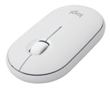 Pebble2 Wireless Combo US tastatura + miš bela