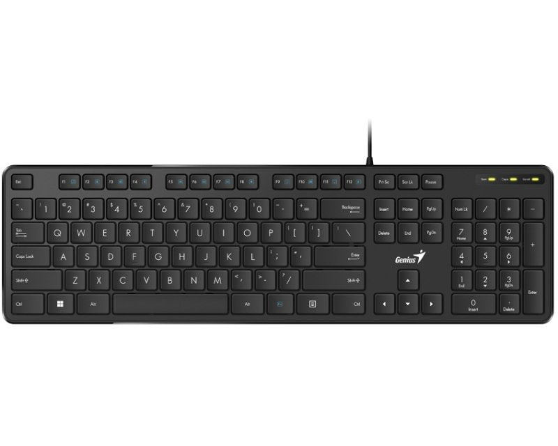 SlimStar M200 USB US crna tastatura