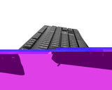 KB-7200 Wireless USB US wireless crna tastatura