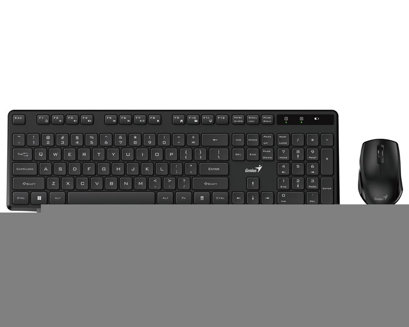 KM-8206S Wireless USB US wireless crna tastatura