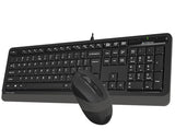 F1010 FSTYLER USB YU siva tastatura + USB sivi miš