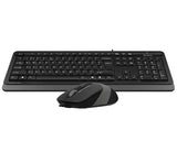 F1010 FSTYLER USB YU siva tastatura + USB sivi miš