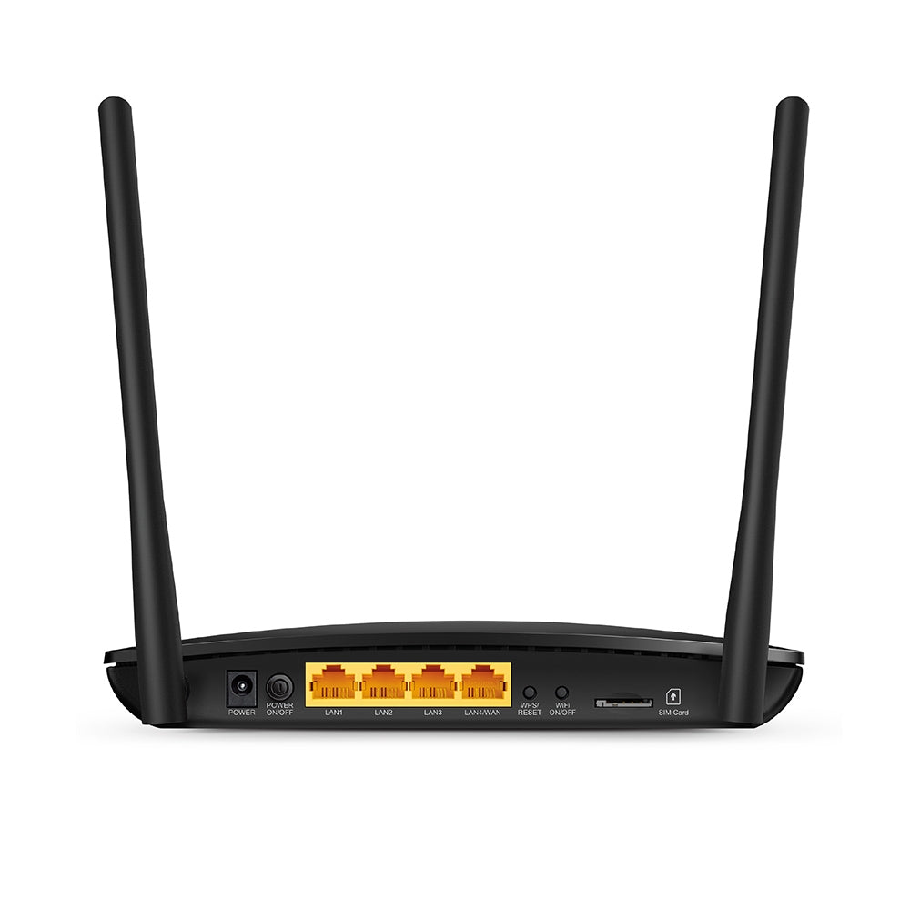 TP-LINK TL-MR6400 300Mbps Wireless N 3G - 4G LTE Router, 1x Nano SIM Card Slot