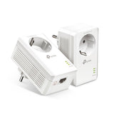 TP-LINK TL-PA7017P KIT AV1000 Gigabit Passthrough Powerline Starter Kit