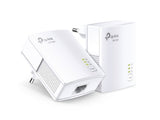 TP-LINK TL-PA7017 KIT AV1000 Powerline Starter Kit, Gigabit Port, 1000Mbps Powerline, Twin Pack