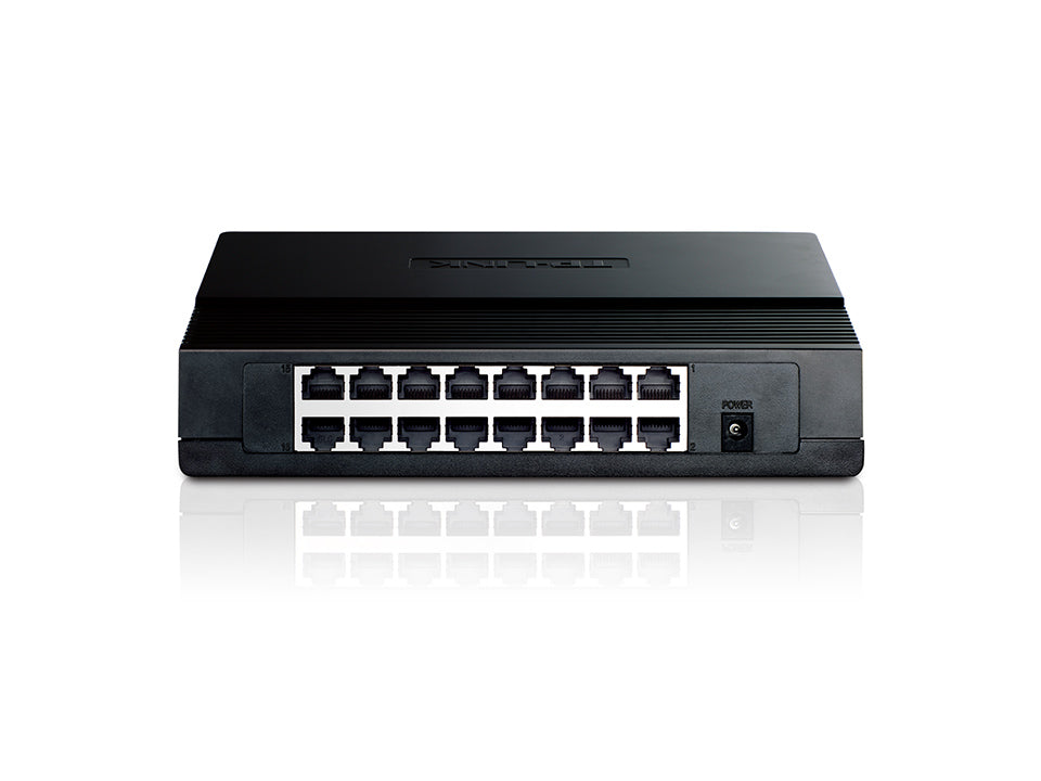 TP-LINK 16-Port 10 - 100Mbps Desktop Switch, TL-SF1016D