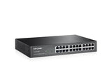 TP-LINK 24-Port 10 - 100Mbps Desktop - Rackmount Switch, TL-SF1024D, Standard 13-inch