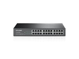 TP-LINK 24-Port 10 - 100Mbps Desktop - Rackmount Switch, TL-SF1024D, Standard 13-inch