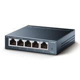 TP-LINK TL-SG105 5-Port  Gigabit 10 - 100 - 1000Mbps Desktop Switch, Durable Metal Casing