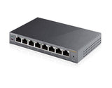 TP-LINK 8-Port Gigabit Easy Smart Switch with 4-Port PoE, Metal Casing