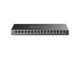 TP-LINK TL-SG116P 16-Port Gigabit Desktop Switch with 16-Port PoE+,Up to 250 m data,120 W PoE Budget