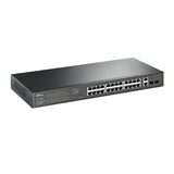 TP-LINK TL-SG1428PE 28-Port Gigabit Easy Smart PoE Switch with 24-Port PoE+ , 2 SFP Slots