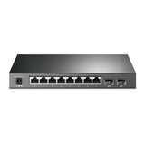 TP-LINK TL-SG2210P JetStream 10-Port Gigabit Smart Switch with 8-Port PoE+ 61 W