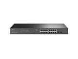TP-LINK TL-SG2218P JetStream 16-Port PoE+ Gigabit Smart Switch with 2 Gigabit SFP Slots, 150 W