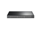 TP-LINK TL-SG3452P JetStream 52-Port Gigabit L2+ Managed Switch with 48-Port PoE+, 384 W PoE Budget