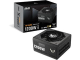 ASUS PSU TUF Gaming 1200W Gold, Military-grade, Active PFC, 80Plus Gold, Fully modular, ATX 3.0