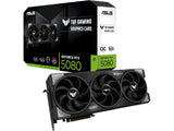 ASUS VGA TUF Gaming GeForce RTX 5080 16GB GDDR7 OC Edition, 256-bit, DP*3(2.1b) - HDMI*2(2.1b)