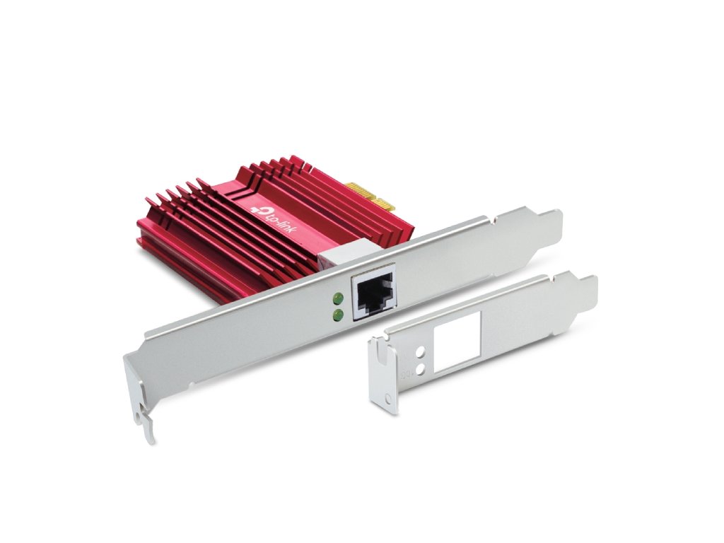 TP-LINK TX401 10 Gigabit PCI Express Network Adapter, Standard - Low-Profile Brackets