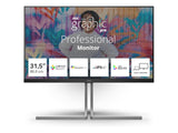 AOC Graphic Pro Monitor U32U3CV 31.5" IPS 4K 3840 x 2160, DP - HDMI*2 - USB-C, HAS,PIVOT,SWIVEL,Speakers