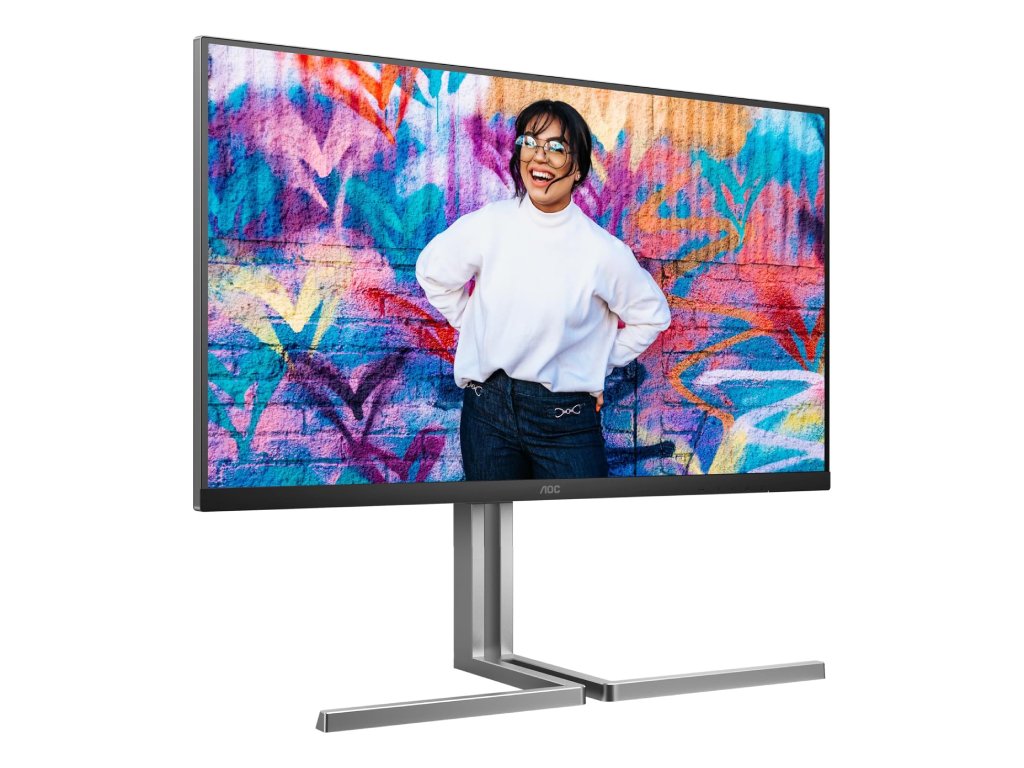 AOC Graphic Pro Monitor U32U3CV 31.5" IPS 4K 3840 x 2160, DP - HDMI*2 - USB-C, HAS,PIVOT,SWIVEL,Speakers