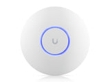 UBIQUITI UniFi U6+ Compact WiFi6 Access Point with 300+ client capacity, PoE, 9W, GbE RJ45 port