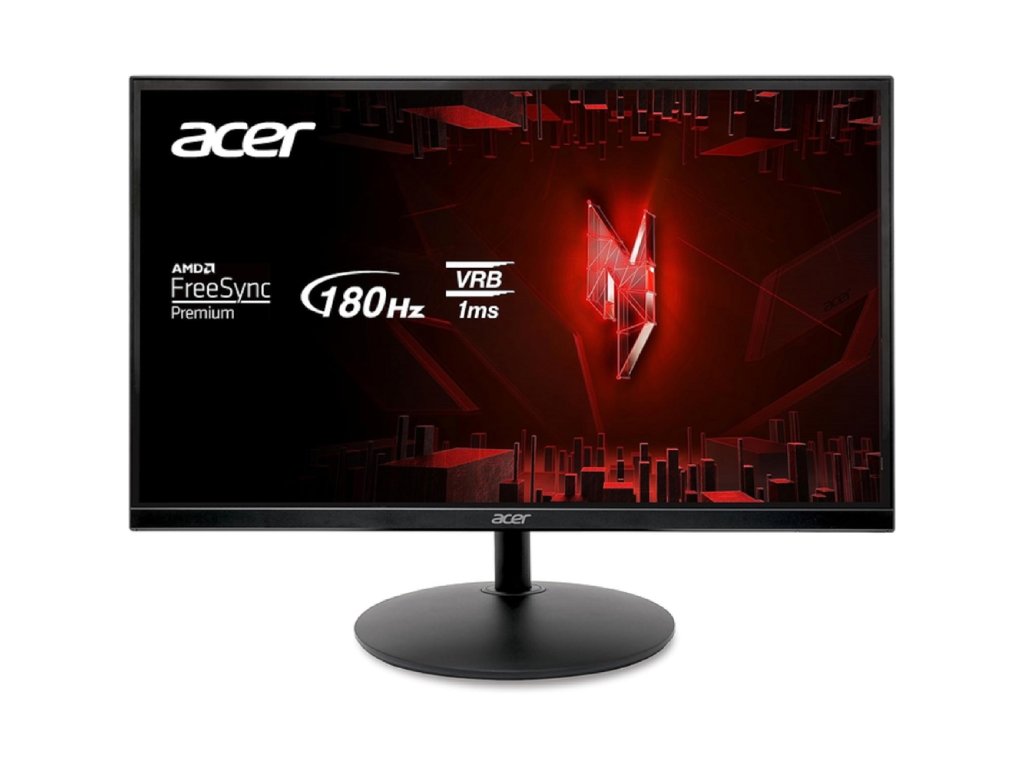 ACER Nitro LED IPS Gaming Monitor XF240YM3biiph, 23.8", Full HD 1920x1080, 180Hz,1ms, HDMI*2 - DP, HAS