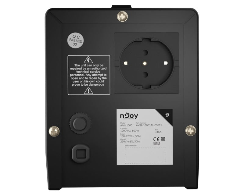 Alvis AVR 1000VA 600W (AVRL-10001AL-CS01B)