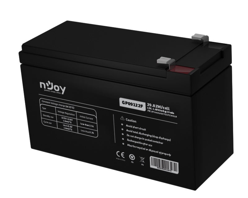 GP09122F baterija za UPS 12V 9Ah (BTVACIUOCTO2FCW01B)