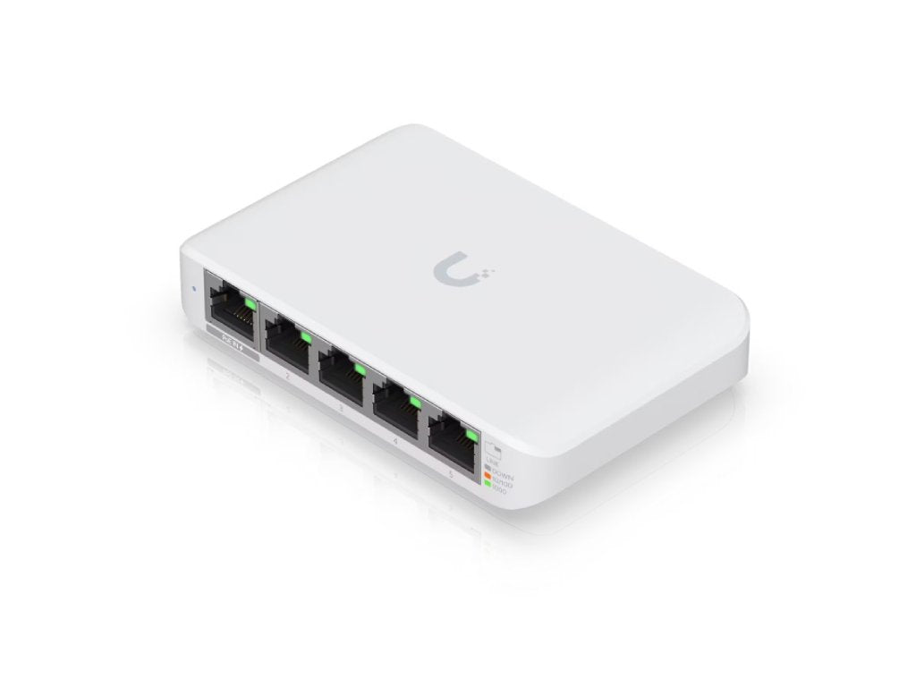 UBIQUITI Flex Mini - Compact 5-port Layer 2 Gigabit Switch