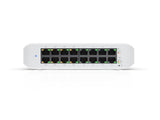 UBIQUITI UniFi Desktop 16 Port Gigabit Switch with PoE, 45W total