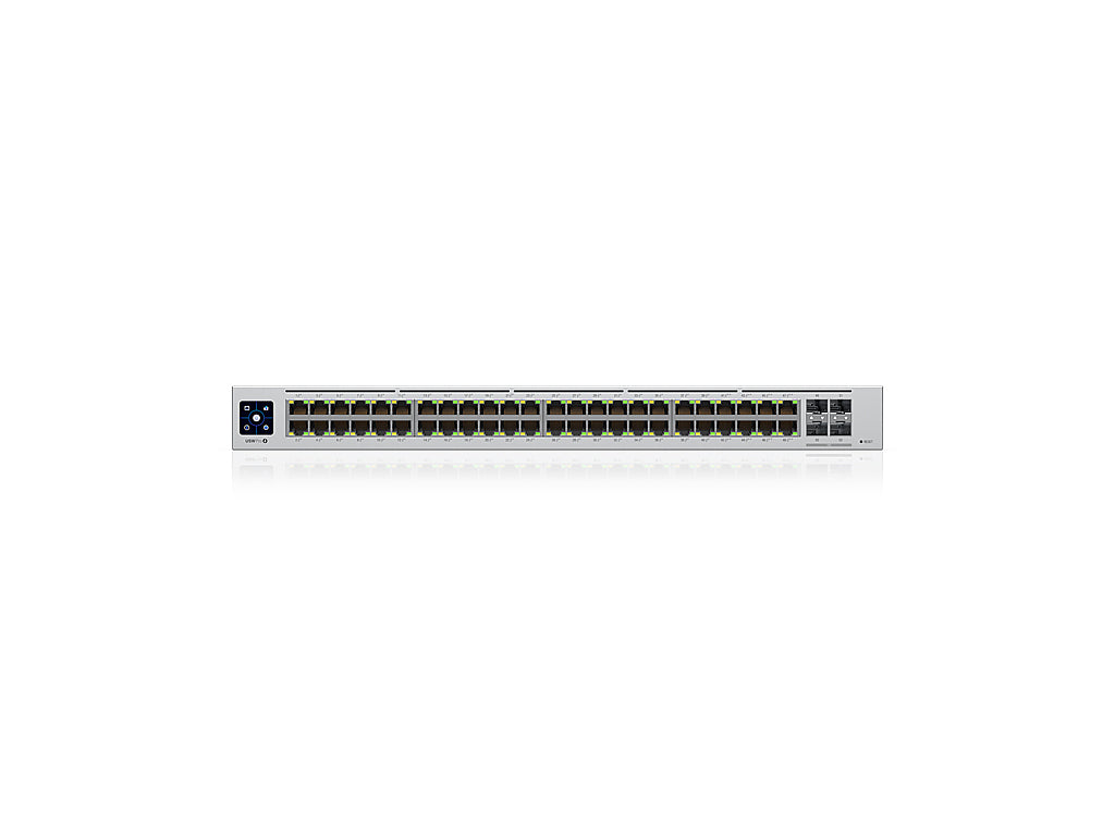 UBIQUITI UniFi 48 Port Gigabit Switch with 802.3bt PoE, Layer3 Features and SFP+, 600W total PoE