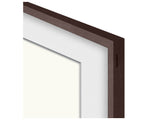 Samsung customizable bezel for the Frame 50" TV, brown