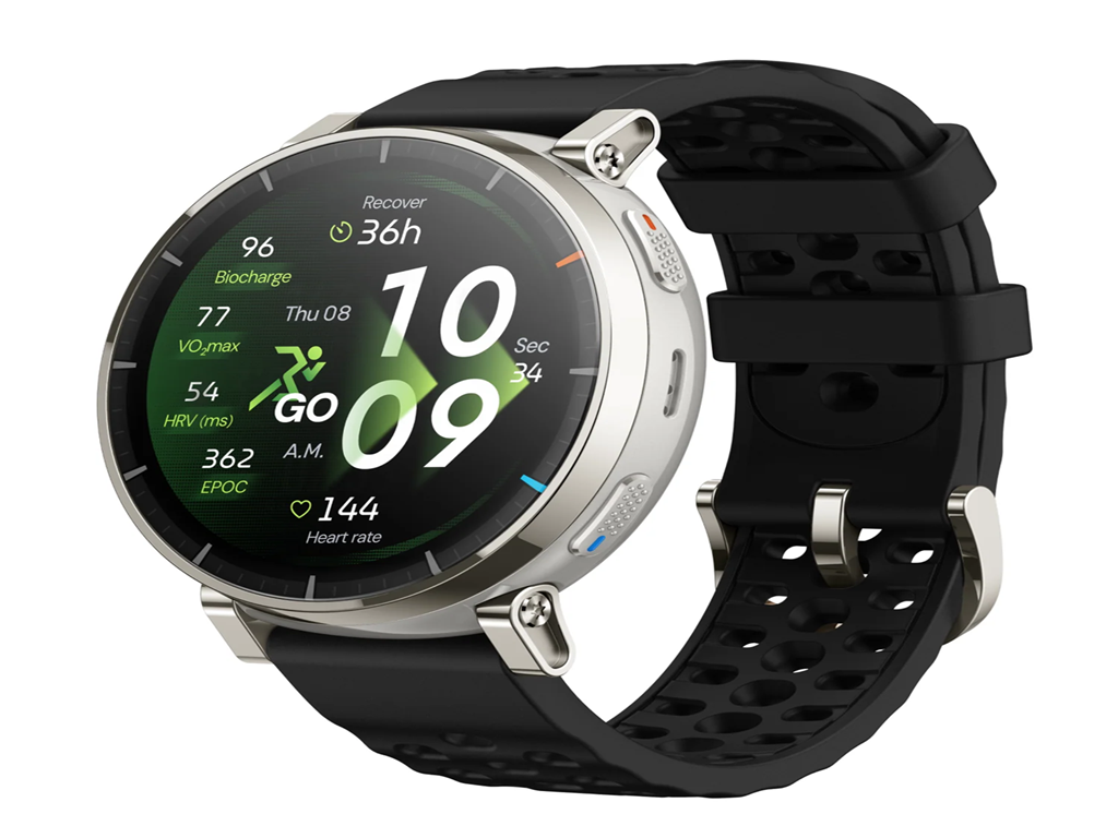 Amazfit Active 3 Premium Smartwatch Apex Silver