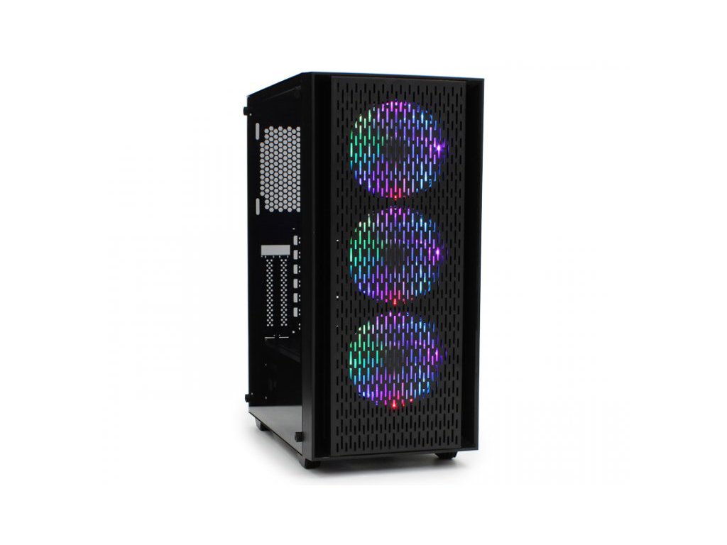 COMTRADE BLACK PC AMD Ryzen 5 5500 - PRIME A520M-K - 16GB DDR4 - SSD 500GB NVMe - ASRock RX6600 8GB - 700W