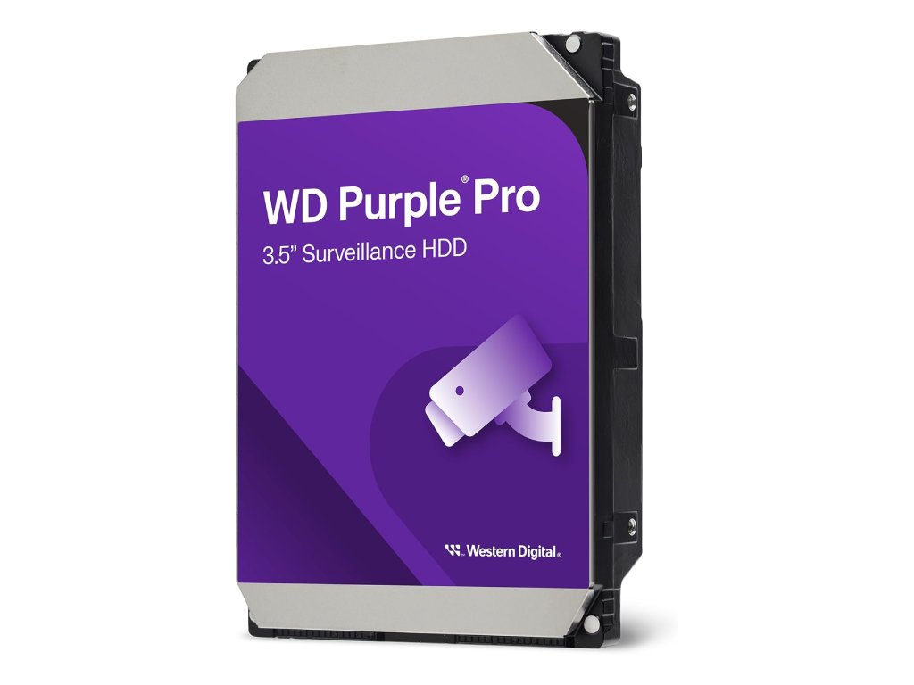 WD PURPLE PRO Surveillance HDD 10TB SATA 6 Gb - s, 512 MB Cache, 3.5", 7200 rpm, up to 272MB - s