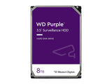 WD PURPLE HDD 8TB Surveillance, 256MB cache, 5640 RPM, up to 215MB - s transfer rate, 24 - 7