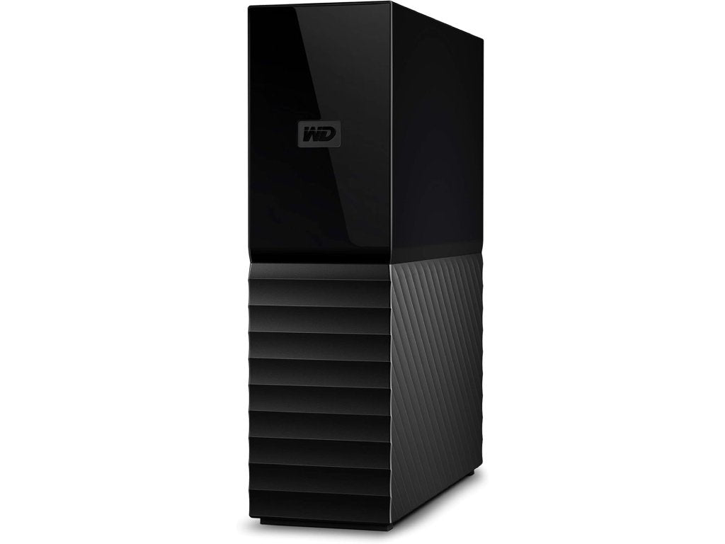 WD My Book 6TB Desktop External Hard Drive, USB 3.2 Gen 1, Micro-B, Power Supply