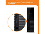 WD My Book 6TB Desktop External Hard Drive, USB 3.2 Gen 1, Micro-B, Power Supply