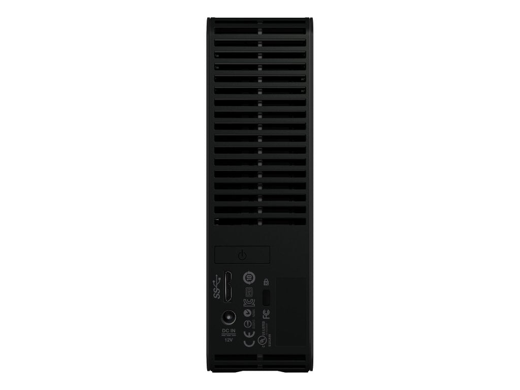 WD Elements 20TB Desktop External Hard Drive, USB 3.2, Micro-B, Power Supply