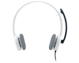 H150 Stereo Headset slušalice sa mikrofonom bele
