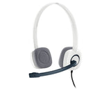 H150 Stereo Headset slušalice sa mikrofonom bele