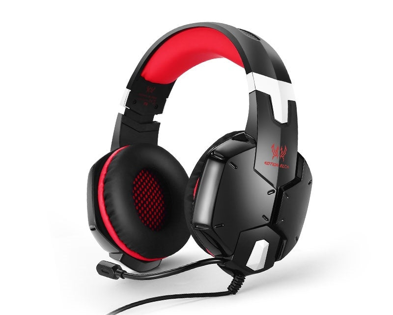 G1200 Gaming slušalice sa mikrofonom crno-crvene