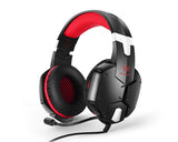 G1200 Gaming slušalice sa mikrofonom crno-crvene