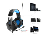 G1200 Gaming slušalice sa mikrofonom crno-plave