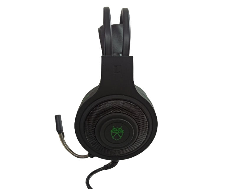 GB-14471 Gaming USB slušalice sa mikrofonom crni