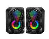 X2 RGB USB zvučnici crni